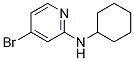 4-Bromo-N-cyclohexylpyridin-2-amine CAS#: 1262293-75-3