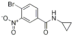 4-Bromo-N-cyclopropyl-3-nitrobenzamide CAS#: 1096842-91-9