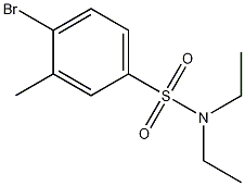 4-Bromo-N,N-diethyl-3-methylbenzenesulfonamide CAS#: 1178100-39-4