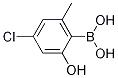 (4-CHLORO-2-HYDROXY-6-METHYLPHENYL)BORONIC ACID CAS#: 1207961-50-9