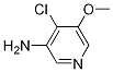 4-CHLORO-5-METHOXYPYRIDIN-3-AMINE CAS#: 1105675-66-8
