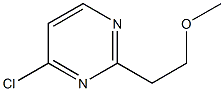 4-Chloro-2-(2-Methoxyethyl)pyriMidine CAS#: 1250447-21-2