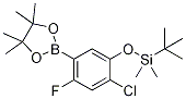 4-Chloro-2-fluoro-5-(TBDMSO)phenylboronic acid, CAS#: 1150561-59-3