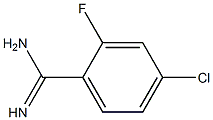 4-Chloro-2-fluoro-benzaMidine CAS#: 1187929-32-3