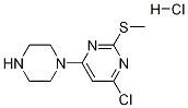 4-Chloro-2-methylsulfanyl-6-piperazin-1-yl-pyrimidine hydrochloride CAS#: 1261231-26-8