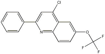 4-Chloro-2-phenyl-6-trifluoromethoxyquinoline CAS#: 1189106-94-2