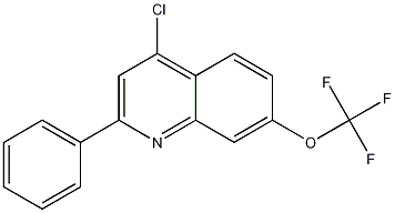 4-Chloro-2-phenyl-7-trifluoromethoxyquinoline CAS#: 1189107-66-1