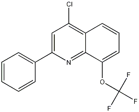 4-Chloro-2-phenyl-8-trifluoromethoxyquinoline CAS#: 1189106-99-7