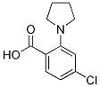 4-Chloro-2-pyrrolidinobenzoic Acid CAS#: 1197193-20-6