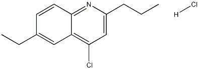 4-Chloro-6-ethyl-2-propylquinoline hydrochloride CAS#: 1204809-99-3