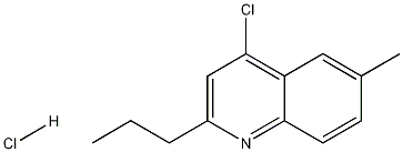4-Chloro-6-methyl-2-propylquinoline hydrochloride CAS#: 1204810-77-4