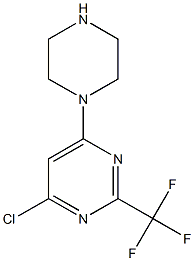 4-Chloro-6-(piperazin-1-yl)-2-(trifluoroMethyl)pyriMidine CAS#: 1267062-78-1