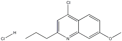 4-Chloro-7-methoxy-2-propylquinoline hydrochloride CAS#: 1204810-60-5