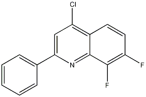 4-Chloro-7,8-difluoro-2-phenylquinoline CAS#: 1189106-42-0