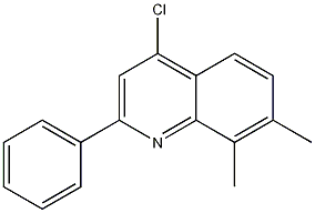 4-Chloro-7,8-dimethyl-2-phenylquinoline CAS#: 1156277-31-4
