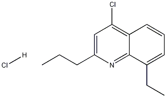 4-Chloro-8-ethyl-2-propylquinoline hydrochloride CAS#: 1204810-36-5