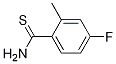 4-FLUORO-2-METHYL-THIOBENZAMIDE CAS#: 1256482-73-1