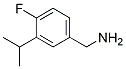 4-FLUORO-3-ISOPROPYL-BENZYLAMINE CAS#: 1245808-00-7