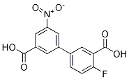 4-Fluoro-5'-nitrobiphenyl-3,3'-dicarboxylic acid CAS#: 1373232-53-1
