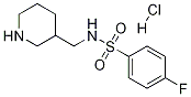 4-Fluoro-N-piperidin-3-ylMethyl-benzenesulfonaMide hydrochloride CAS#: 1353971-00-2