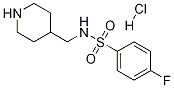 4-Fluoro-N-piperidin-4-ylMethyl-benzenesulfonaMide hydrochloride CAS#: 1353966-85-4