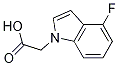 (4-Fluoro-indol-1-yl)-acetic acid CAS#: 1313712-35-4