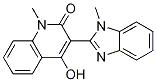 4-Hydroxy-1-methyl-3-(1-methyl-1H-benzimidazol-2-yl)-2(1H)-quinolinone CAS#: 1104466-39-8