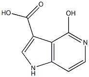 4-Hydroxy-5-azaindole-3-carboxylic acid CAS#: 1190314-55-6