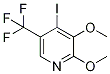 4-Iodo-2,3-dimethoxy-5-(trifluoromethyl)pyridine CAS#: 1261365-81-4
