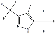 4-Iodo-3,5-bis-(trifluoroMethyl)-1H-pyrazole, 97% CAS#: 1239511-06-8
