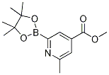 4-(METHOXYCARBONYL)-6-METHYLPYRIDINE-2-BORONIC ACID PINACOL ESTER CAS#: 1309982-35-1