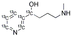 4-(METHYLAMINO)-1-(3-PYRIDYL)-1-BUTANOL-1,2',3',4',5',6'-13C6 CAS#: 1216991-24-0