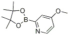 4-Methoxy-2-(4,4,5,5-tetramethyl-1,3,2-dioxaborolan-2-yl)pyridine CAS#: 1256358-88-9