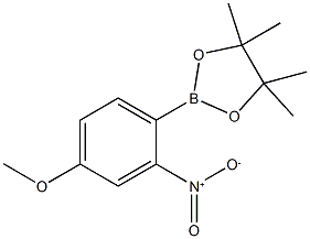 4-Methoxy-2-nitrophenylboronic acid, pinacol ester CAS#: 1073353-81-7