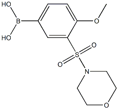 (4-Methoxy-3-(Morpholinosulfonyl)phenyl)boronic acid CAS#: 1100095-14-4
