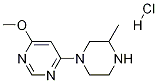 4-Methoxy-6-(3-Methyl-piperazin-1-yl)-pyriMidine hydrochloride CAS#: 1353974-08-9