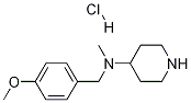 (4-Methoxy-benzyl)-Methyl-piperidin-4-yl-aMine hydrochloride CAS#: 1353974-46-5