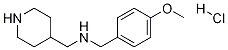 (4-Methoxy-benzyl)-piperidin-4-ylMethyl-aMine hydrochloride CAS#: 1353955-71-1