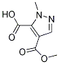 4-(Methoxycarbonyl)-1-Methyl-1H-pyrazole-5-carboxylic acid CAS#: 1131912-84-9