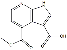 4-Methoxycarbonyl-7-azaindole-3-carboxylic acid CAS#: 1190310-86-1