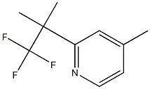 4-Methyl-2-(1,1,1-trifluoro-2-Methylpropan-2-yl)pyridine CAS#: 1378865-93-0