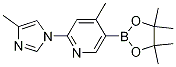 4-Methyl-2-(4-Methyl-1H-iMidazol-1-yl)-5-(4,4,5,5-tetraMethyl-1,3,2-dioxaborolan-2-yl)pyridine CAS#: 1356363-79-5