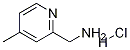 (4-Methylpyridin-2-yl)MethanaMine hydrochloride CAS#: 1257535-59-3
