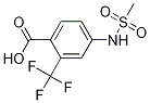 4-(MethylsulfonaMido)-2-(trifluoroMethyl)benzoic Acid CAS#: 1314406-51-3