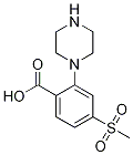 4-(Methylsulfonyl)-2-piperazinobenzoic Acid CAS#: 1197193-32-0
