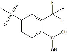 4-(Methylsulfonyl)-2-(trifluoroMethyl)phenylboronic acid CAS#: 1072946-16-7