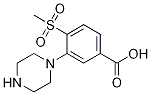 4-(Methylsulfonyl)-3-piperazinobenzoic Acid CAS#: 1197193-03-5