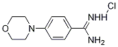 4-(Morpholin-4-yl)benzene-1-carboxiMidaMide hydrochloride CAS#: 1267093-87-7