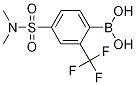 4-(N,N-Dimethylsulfamoyl)-2-trifluoromethylphenylboronic acid CAS#: 1279107-82-2