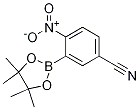 4-Nitro-3-(4,4,5,5-tetramethyl-1,3,2-dioxaborolan-2-yl)benzonitrile CAS#: 1218791-27-5